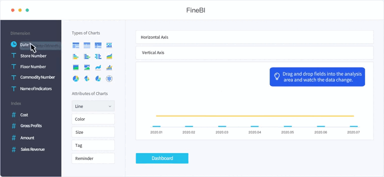 Интерфейс FineBI